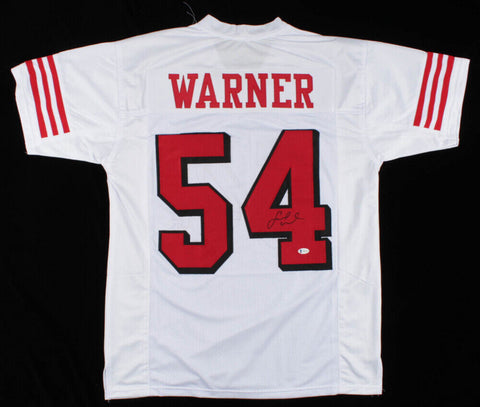 Fred Warner Signed San Francisco 49ers Jersey (Beckett COA) 2020 Pro Bowl LB