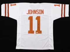 Derrick Johnson Signed Texas Longhorns Jersey (JSA COA) K C Chiefs / Linebacker