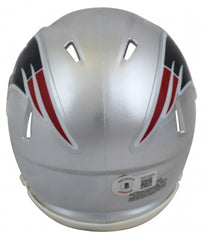 Richard Seymour Signed New England Patriots Speed Mini Helmet (Beckett)