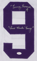 Tommy Kramer Signed Minnesota Vikings  Insb "Two Minute Tommy" Jersey (JSA COA)