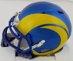 Cam Akers Signed Los Angeles Rams Mini Helmet (Beckett) Former FSU Running Back