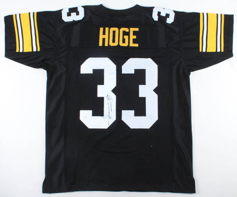 Merril Hoge Signed Steelers Jersey (JSA COA)  Pittsburgh Running Back 1987-1994