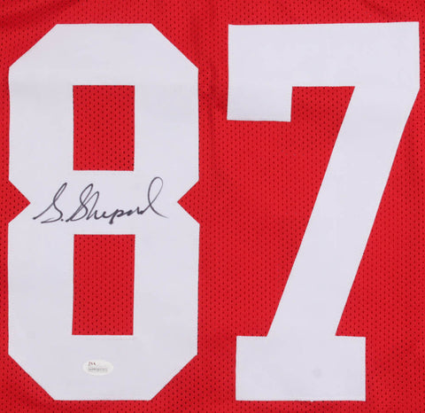 Sterling Shepard Signed Giants Jersey (JSA COA) New York's #2 Pick 2016 Draft WR