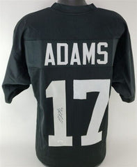 Davante Adams Signed Las Vegas Raiders Jersey (JSA COA) 5xPro Bowl Wide Receiver