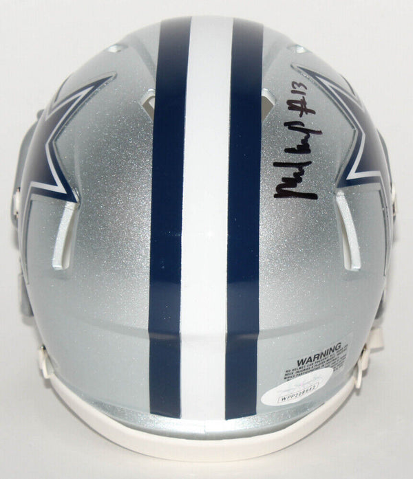 MICHAEL GALLUP DALLAS COWBOYS AUTOGRAPH SIGNED SPEED MINI HELMET JSA COA