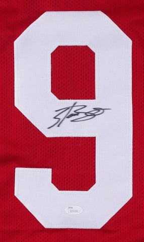 Bo Scarbrough Signed Alabama Crimson Tide Jersey (JSA) 2 time SEC Champion R.B.