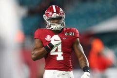 Brian Robinson Jr Signed Alabama Crimson Tide Jersey (PSA COA) 2021 Senior R.B.