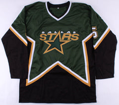 Daryl Sydor Signed Dallas Stars Jersey (Beckett COA) 2xStanley Cup Champion