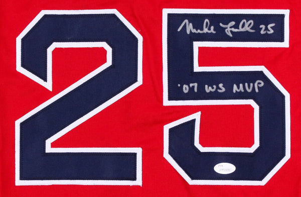 Autographed Red Sox Jersey- Mike Lowell – Merrymaconline