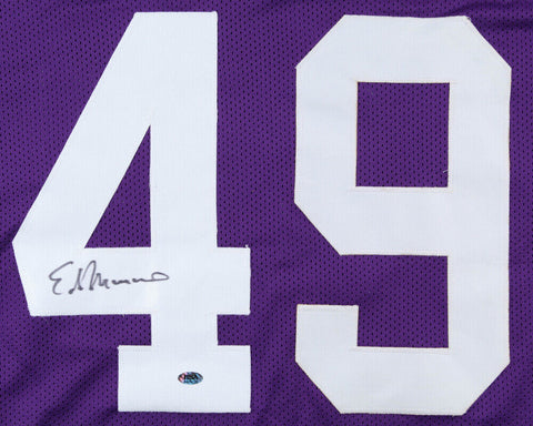 Ed Marinaro Signed Minnesota Vikings Jersey (RSA Holo) Running Back / TV Star