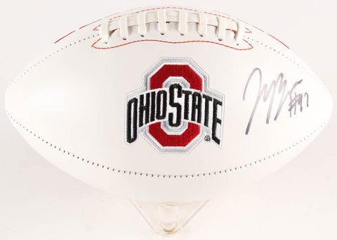 Joey Bosa Signed Ohio State Buckeyes Logo Football (JSA) Chargers Defensive End