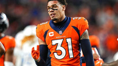 Justin Simmons Signed Denver Broncos Jersey (JSA COA) 2020 Pro Bowl Free Safety