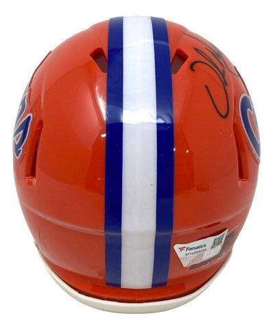 Urban Meyer Signed Florida Mini-Helmet (Fanatics COA) Gator Head Coach 2005-2010
