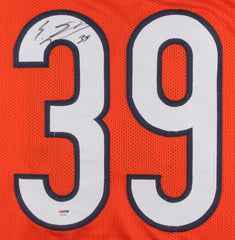 Eddie Jackson Signed Bears Jersey (PSA Holo) Chicago 2017 4th Rd Pick / Bama D.B