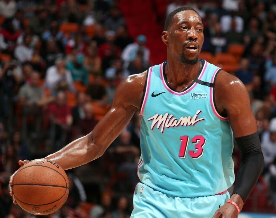 Bam Adebayo Signed Heat, Miami Vice Style Jersey (Beckett