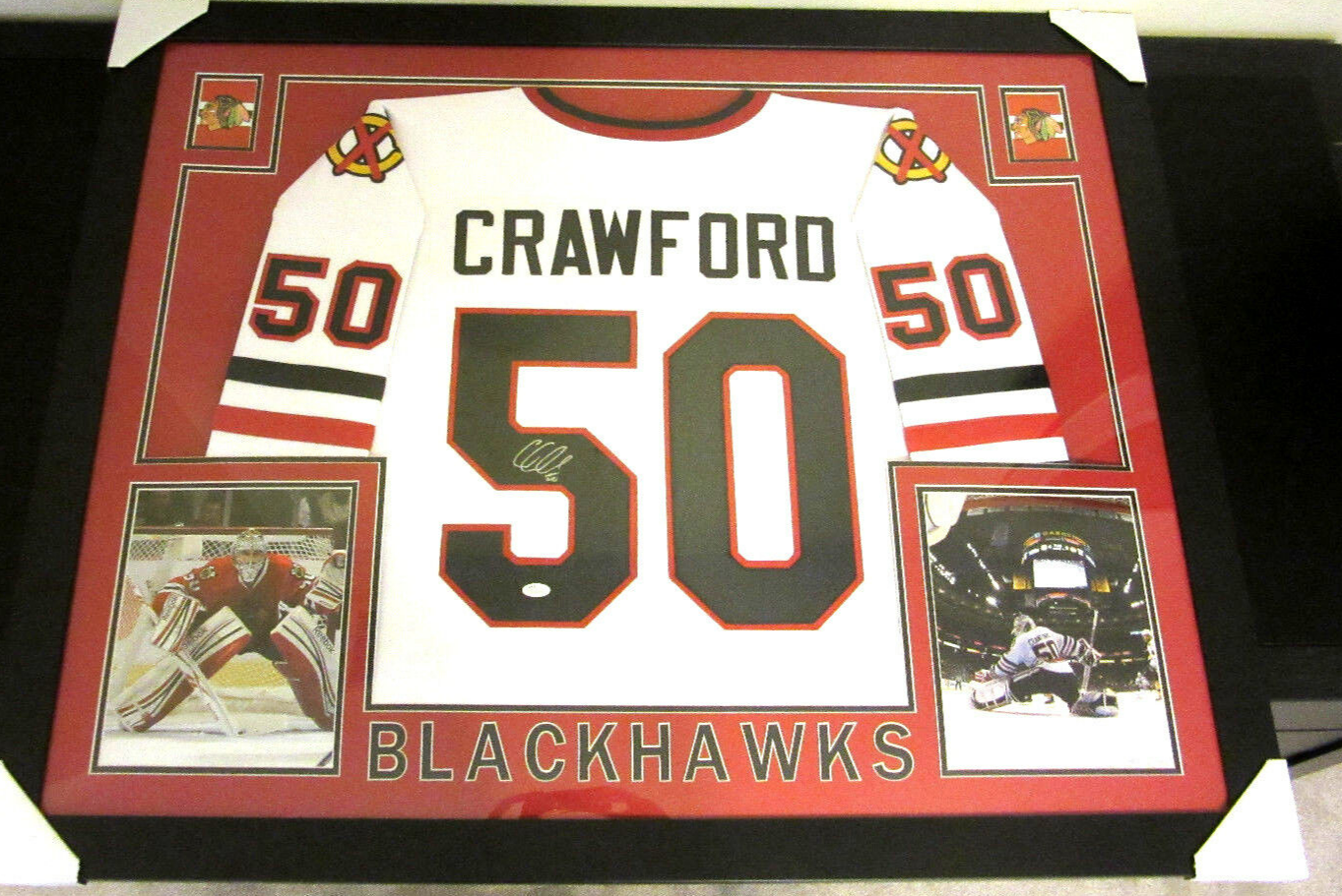 Chevy Chase Autographed Signed Framed Griswold Hockey Jersey 