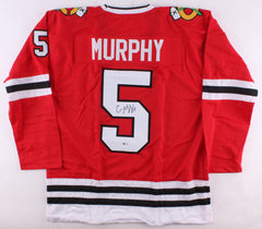 Connor Murphy Signed Chicago Blackhawks Jersey (Beckett COA) Hawks / Defense