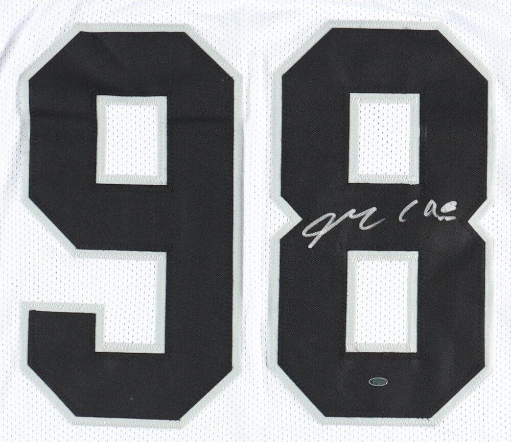 Maxx Crosby Signed Las Vegas Raiders Jersey (OKAuthentics) 2019 4th Round Pick
