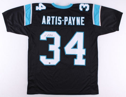 Cameron Artis-Payne Signed Panthers Jersey (JSA COA)