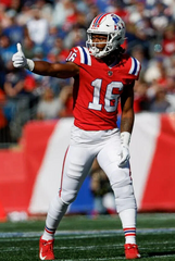 Jakobi Meyers Signed New England Patriots Jersey (Beckett COA) Pats Starting WR