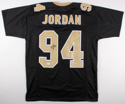 Cameron Jordan Signed New Orleans Saints Black Jersey (JSA COA) 3×Pro Bowl D.E.