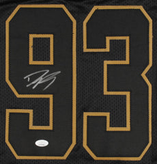 Dwight Freeney Signed AFC Pro Bowl Black Jersey (JSA COA) Indianapolis Colts D.E