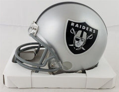 Daryle Lamonica "Mad Bomber" Signed Oakland Raiders Mini Helmet (JSA COA)