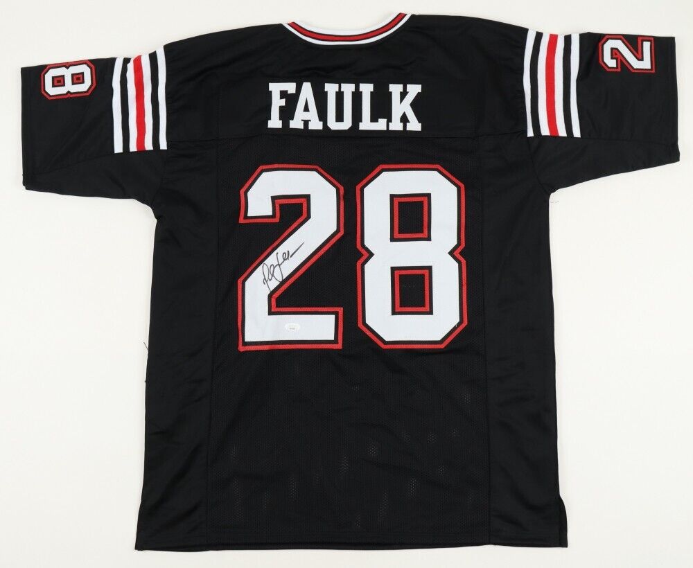 Marshall Faulk Signed San Diego State Aztecs Jersey (JSA) Rams