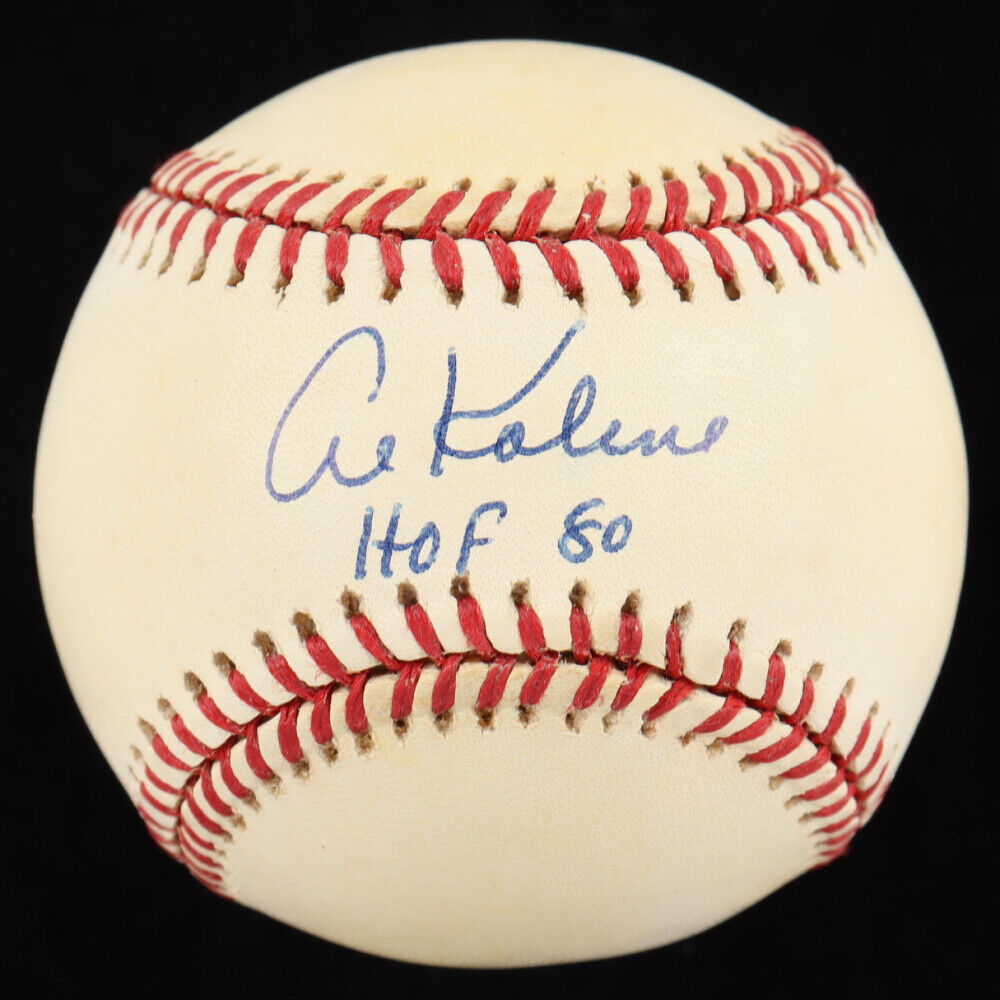 Al Kaline Signed OAL Baseball Inscribed "HOF 80" (Beckett COA) Detroit Tigers OF