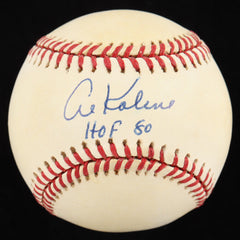 Al Kaline Signed OAL Baseball Inscribed "HOF 80" (Beckett COA) Detroit Tigers OF
