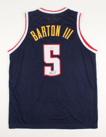 Will Barton Signed Nuggets Jersey (PSA COA) Denver Small Forward 2012 Draft Pick