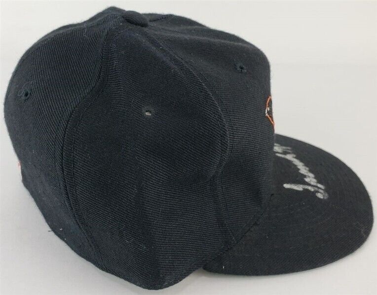 Frank Robinson Signed Baltimore Orioles Diamond Authentic Fitted Hat (JSA COA)