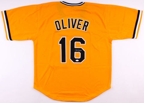 Al Oliver Signed Pirates Jersey (JSA) 7× All-Star (1972, 1975, 1976, 1980–1983)