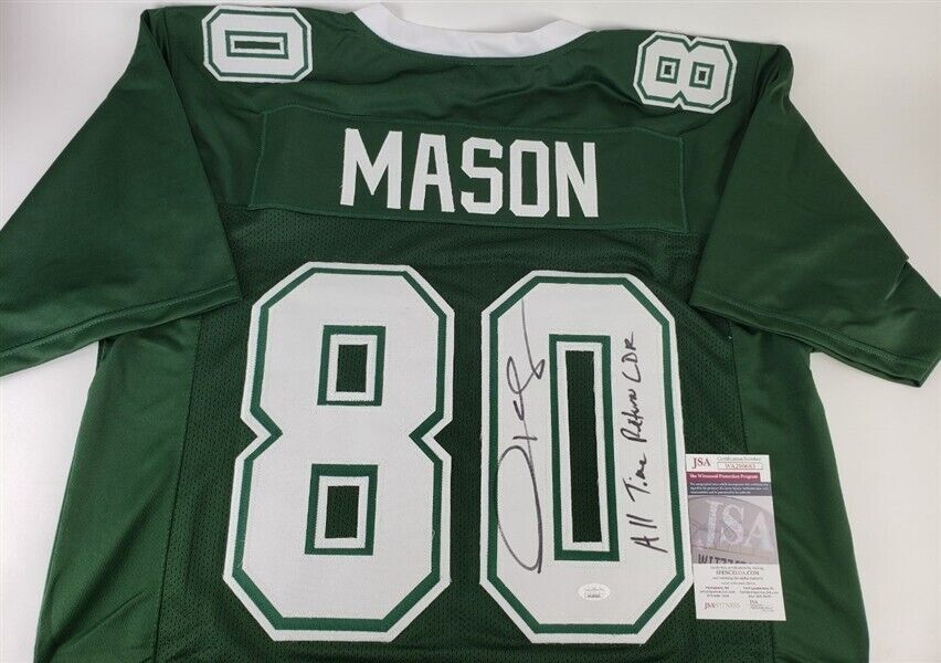 Shirts, Baltimore Ravens Jersey Autographed By Derrick Mason