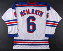 Dylan McIlrath Signed New York Rangers Jersey (First Class Autographs COA)