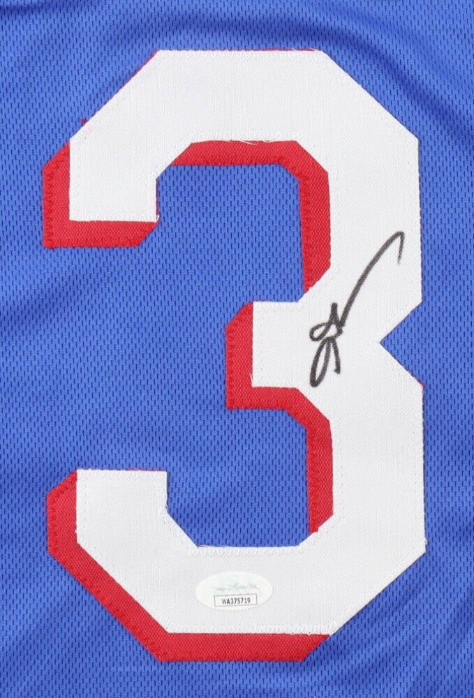 Allen Iverson Autographed 76ers Blue Mitchell&Ness Hardwood Classic Sw –  The Jersey Source