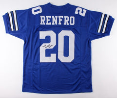 Mel Renfro Signed Cowboys Jersey Inscribed "HOF 96" (JSA) 10× Pro Bowl 1964–1973