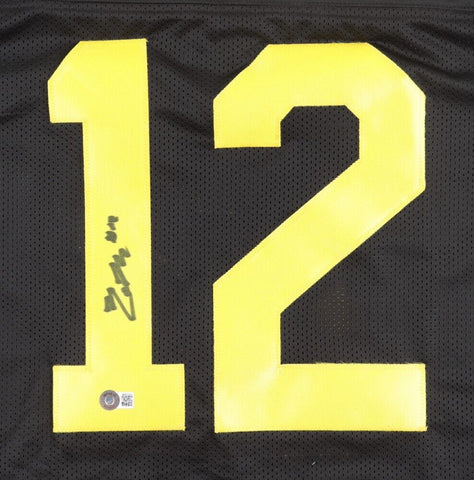 Cade McNamara Signed Iowa Hawkeyes Jersey (Beckett) Ex-Michigan Quarterback