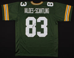 Marquez Valdes-Scantling Signed Green Bay Packers Jersey (Beckett COA) Year 2 WR