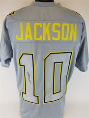 DeSean Jackson Signed Philadelphia Eagles Gray Throwback Jersey (PSA/DNA COA) WR