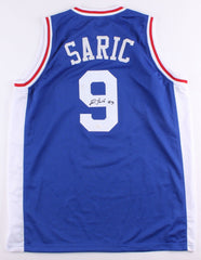 Dario Saric Signed 76ers Jersey (JSA COA) 2014 Philadelphia 1st Round Draft Pick