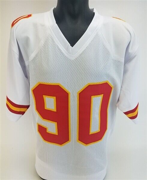 Neil Smith Signed Kansas City Chiefs Jersey (JSA COA) 6×Pro Bowl Defen –