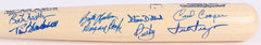 Cooperstown Engraved Carlton Fisk Baseball Bat Signed 9 Boston Red Sox See list