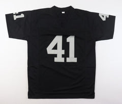 Phil Villapiano Signed Oakland Raiders Jersey Inscribed "SB XI" (Beckett) LB