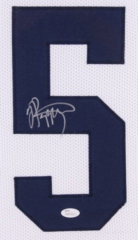 Jabrill Peppers Signed Michigan Wolverines 35x43 Custom Framed Jersey (JSA)