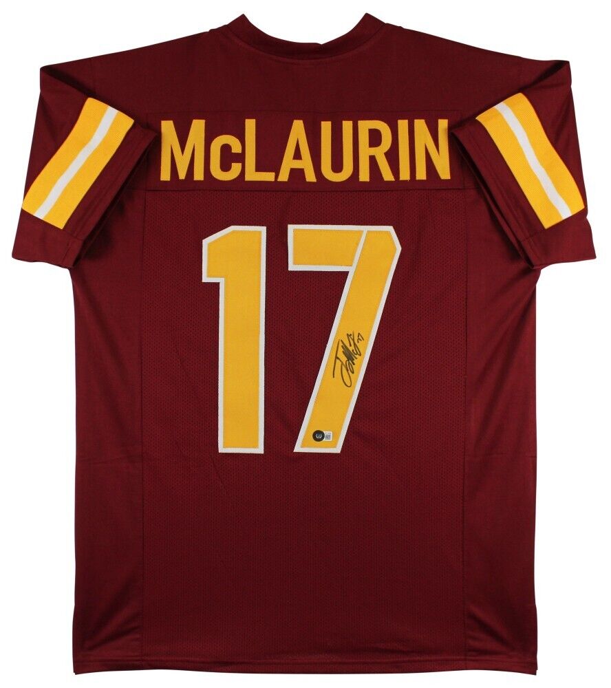 Terry McLaurin Signed Washington Commanders Jersey (Beckett) Redskins –