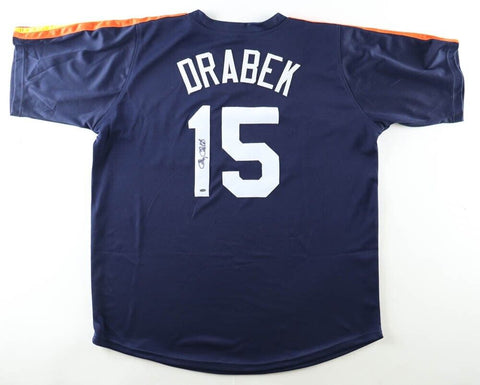 Doug Drabek Signed Houston Astros Jersey (OKAuthentics) N.L.All-Star ( –
