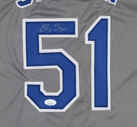 Brady Singer Signed Royals Jersey (JSA COA) Kansas City's 1st Rnd Pck 2018 Draft
