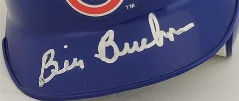 Bill Buckner Signed Chicago Cubs Mini Helmet (JSA COA) 1980 N.L Batting Champion