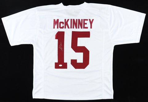 Xavier McKinney Signed Alabama Crimson Tide Jersey (JSA) New York Giants D.B.
